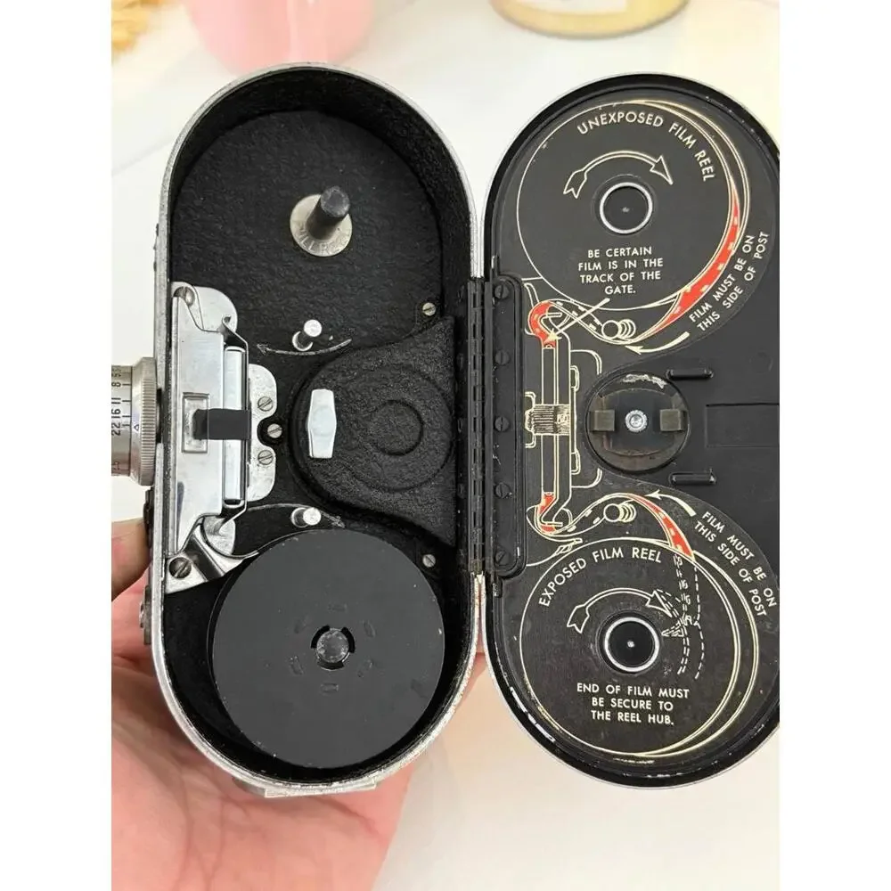 Vintage Keystone 8mm Movie Camera Model K-22 1950s USA
